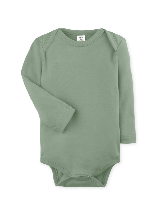 Classic Long Sleeve Bodysuit Baby : One Pieces : Bodysuits : Long Sleeves Colored Organics Baby Long Sleeve Bodysuit - Girls & Boys - Organic