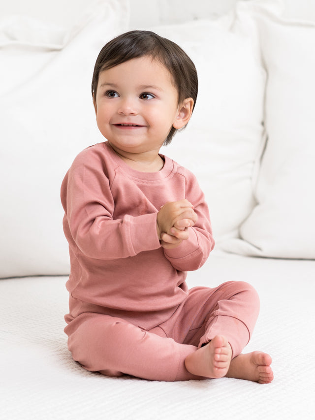 Classic Portland Pullover Baby-Kids : Tops : Pullovers : Long Sleeves Colored Organics Portland Pullover Organic Long Sleeve Baby Top