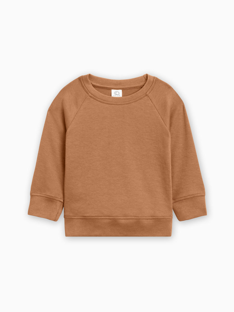 Classic Portland Pullover Baby-Kids : Tops : Pullovers : Long Sleeves Colored Organics Portland Pullover Organic Long Sleeve Baby Top