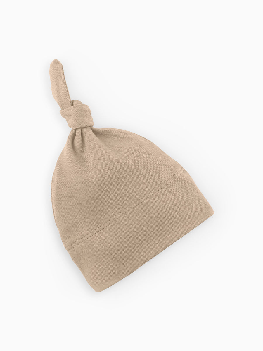 Classic Knotted Hat Baby : Accessories : Hats Colored Organics Top Knot Baby Hat - Newborn Girls & Boys - Organic