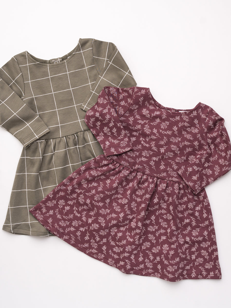 Stella Swing Dress Baby-Kids : Tops : Dresses Colored Organics Organic Cotton Stell Swing Dress