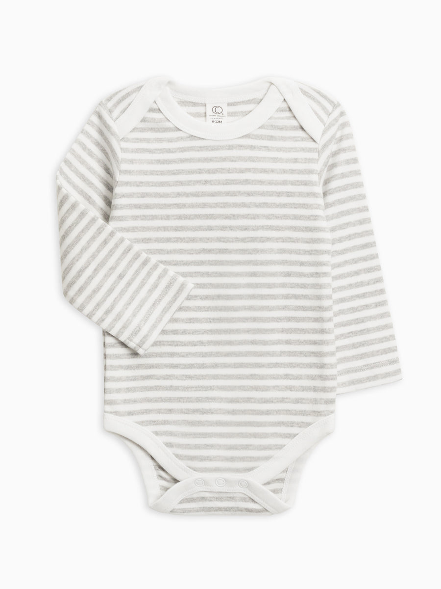 River Bodysuit Baby : Bodysuits : Long Sleeves Colored Organics Organic Cotton River Bodysuit