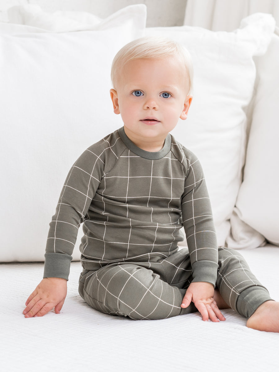 Long Sleeve Jammies Baby-Kids : Jammies : Long Sleeves Colored Organics Organic Cotton Long Sleeve Jammies