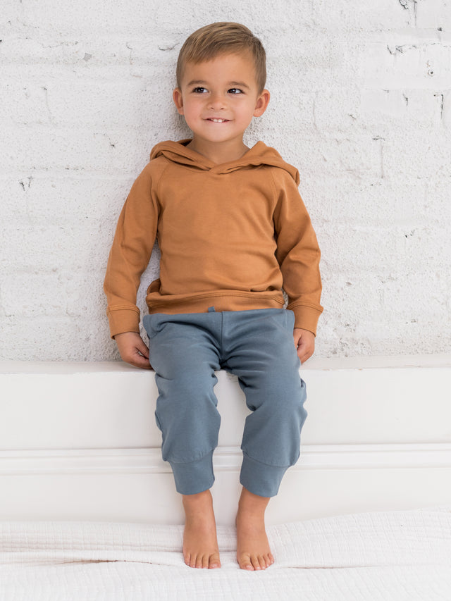 Madison Hooded Pullover Baby : Tops : Hoodies : Long Sleeves Colored Organics Madison Hoodie Pullover Organic Long Sleeve Baby Top