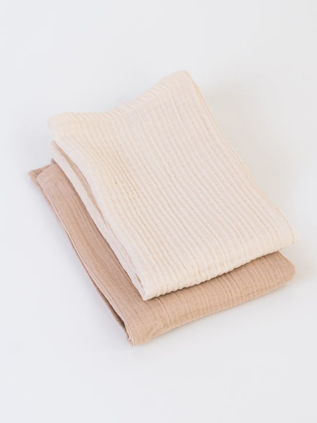 Muslin Burp Cloths 2 Pack Baby-Kids : Gear : Feeding Colored Organics Organic Cotton 2-Pack Muslin Burp Cloths