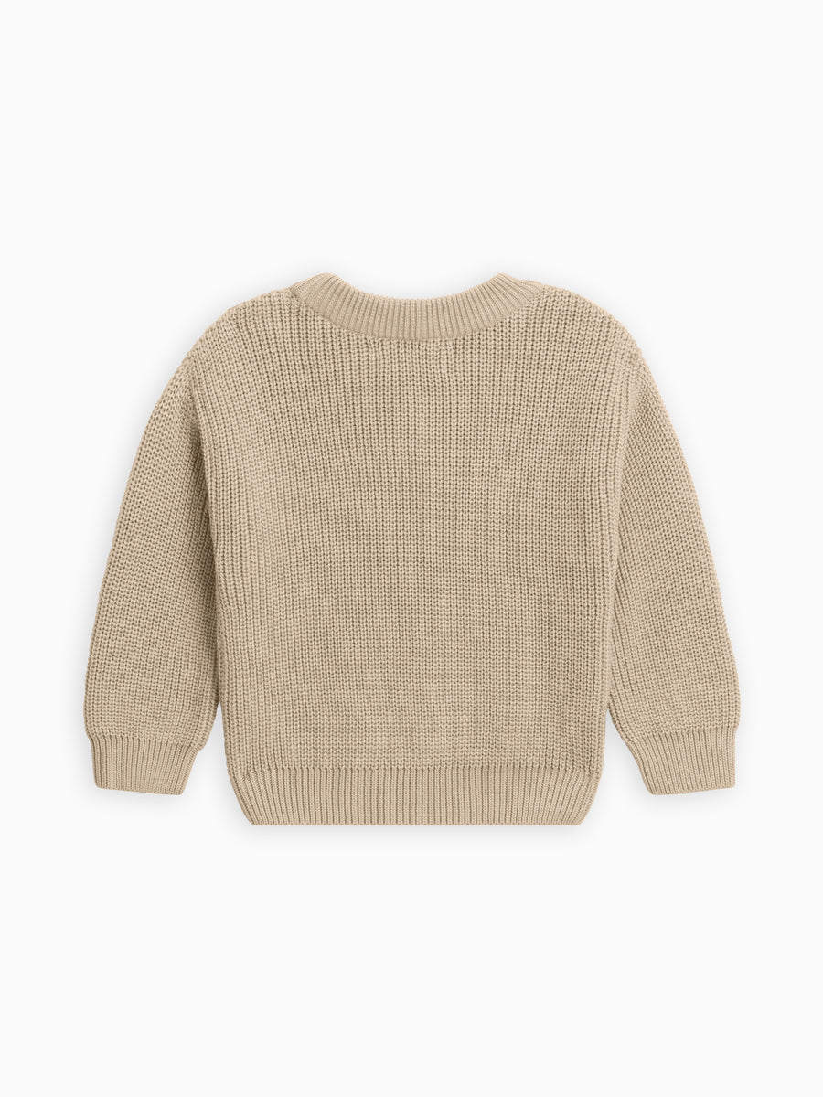 Dion Crew Sweater Baby-Kids : Tops : Long Sleeve Colored Organics Organic Cotton Dion Crew Sweater