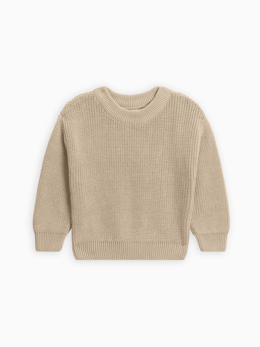 Dion Crew Sweater Baby-Kids : Tops : Long Sleeve Colored Organics Organic Cotton Dion Crew Sweater