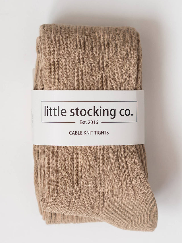 Cable Knit Tights Baby-Kids : Bottoms : Tights Little Stocking Co 