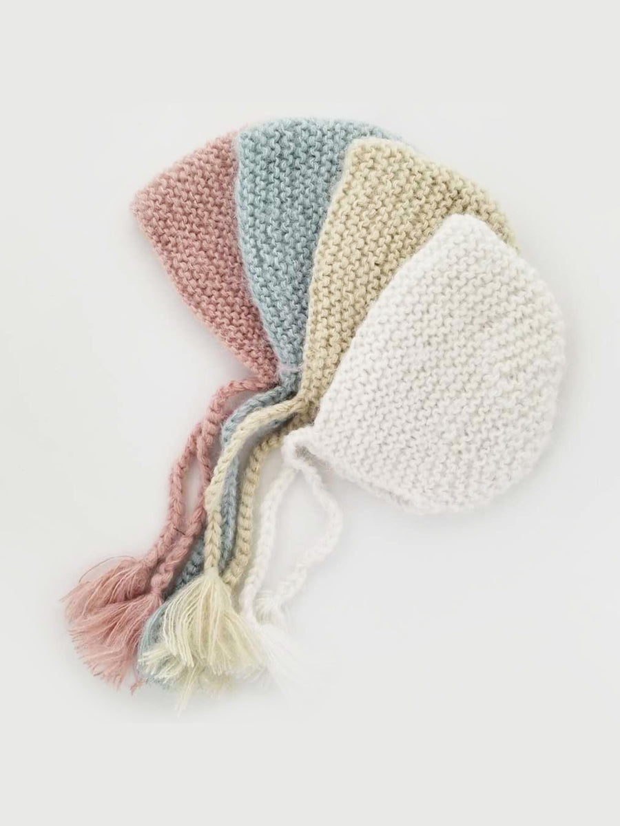 Newborn Knit Bonnet Baby : Accessories : Hats Huggalugs 