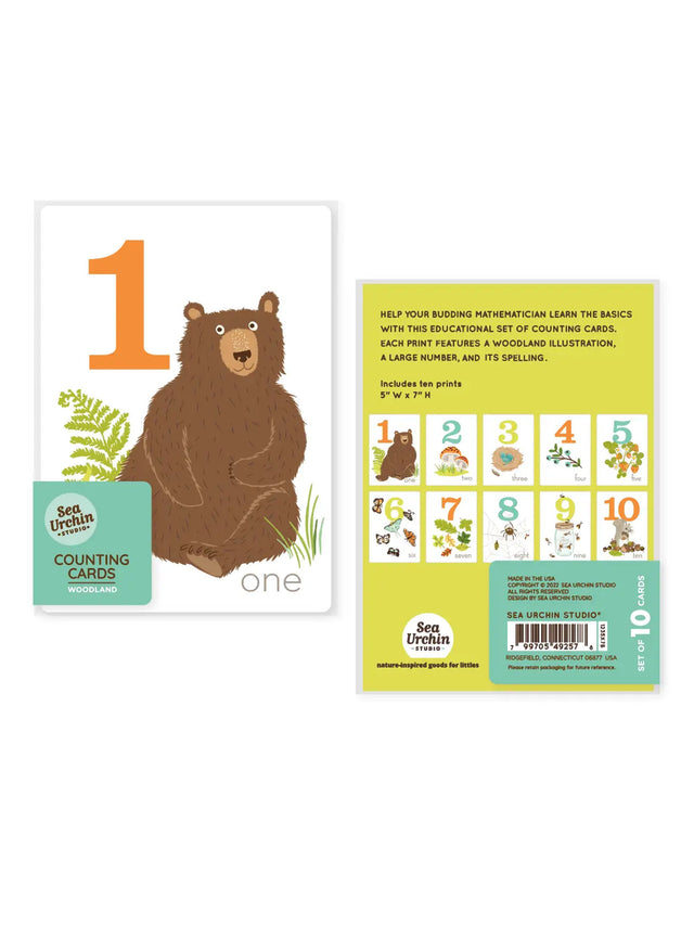 Counting Card Set Baby-Kids : Toys : Learning Sea Urchin Studio Counting Card Set