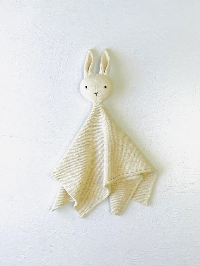 Organic Lovey Bunny Baby : Toys : Plush-Crinkle Viverano Organic Lovey Bunny