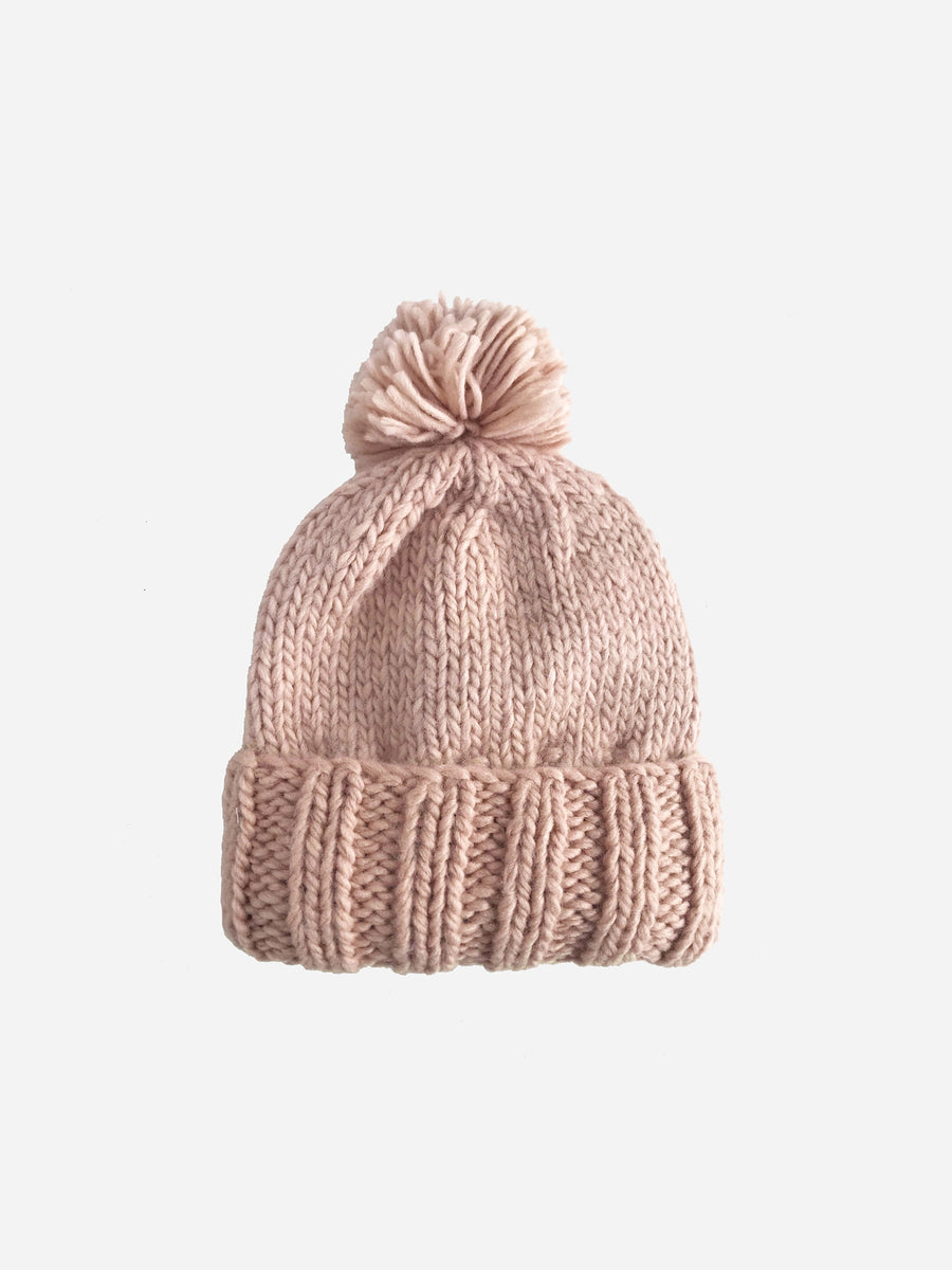 Pom Knit Hat Baby-Kids : Accessories : Hats Blueberry Hill Pom Knit Hat