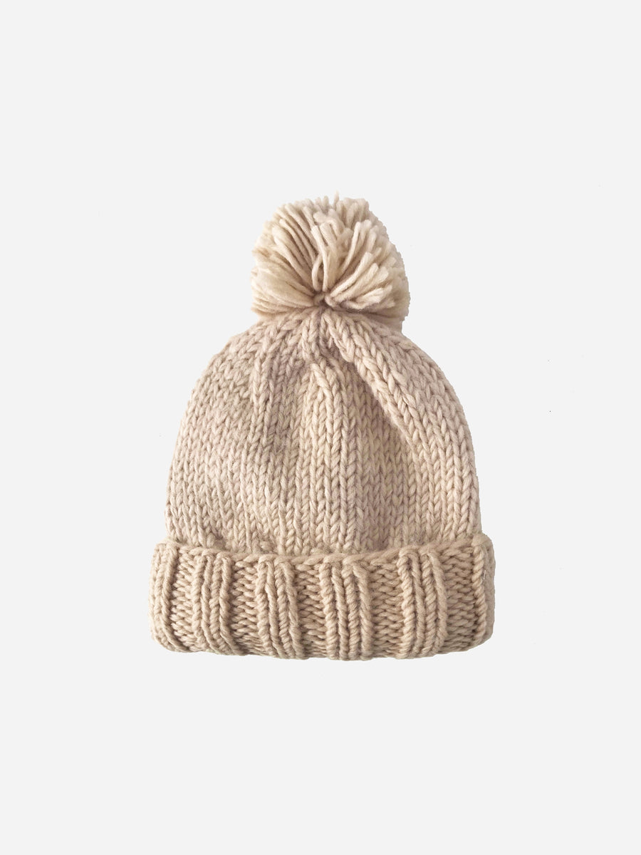 Pom Knit Hat Baby-Kids : Accessories : Hats Blueberry Hill Pom Knit Hat