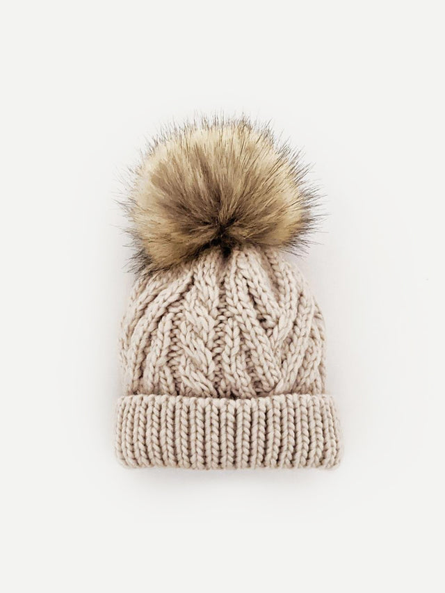 Pom Pom Beanie Hat Baby-Kids-Adult : Accessories : Hats Huggalugs Pom Pom Beanie Hat