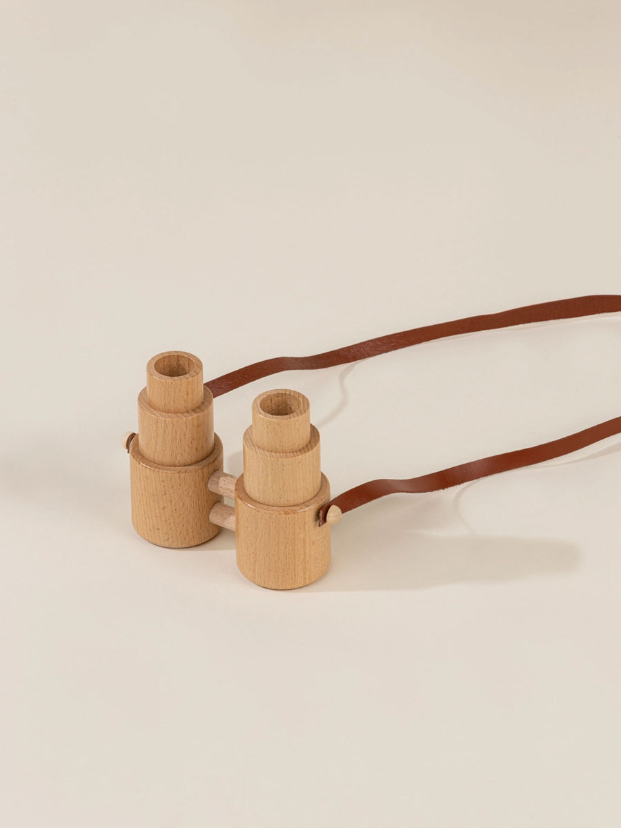 Wooden Binoculars Baby-Kids : Toys : Wooden Coco Village Wooden Binoculars