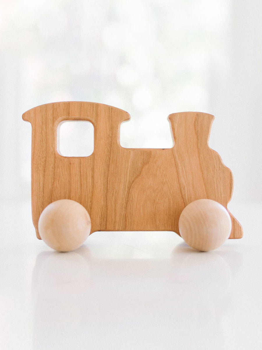 Wooden Train Baby-Kids : Toys : Wooden Bannor Toys Wooden Train