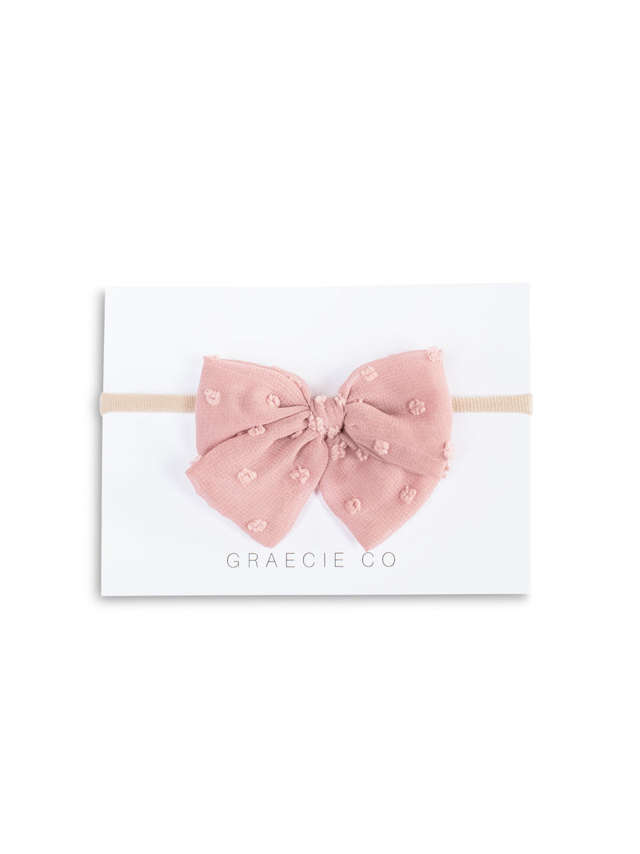 Pinwheel Baby Bow Baby : Accessories: Headbands Graecie Co Pinwheel Baby Bow